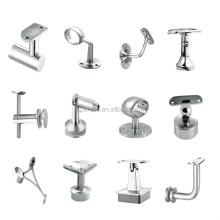 Wholesale Wall Mounted SS Stair Railing Pipe Bracket Stainless Steel Railing Accessories for Stair Railing Bracket